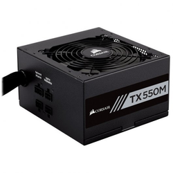 Corsair TX550M unité d'alimentation d'énergie 550 W ATX Noir