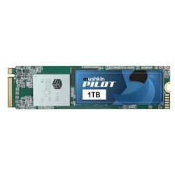 Mushkin Pilot 1 TB SSD MKNSSDPL1TB-D8, 3D TLC, PCIe Gen3 x4 NVMe 1.2, M.2 2280
