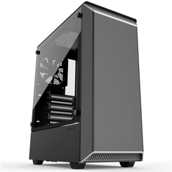 Phanteks Eclipse P300 schwarz/weiß, Glasfenster