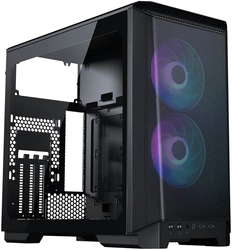 Phanteks Eclipse P200 Air, iTX, Temp. Glass, DRGB, Black