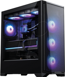 Phanteks Eclipse G370A - Gehäuse - Tower - Schwarz