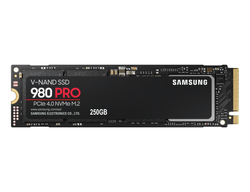Samsung 980 PRO 250GB Interne M.2 PCIe NVMe SSD 2280 MZ-V8P250BW