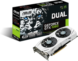 ASUS NVIDIA GeForce GTX 1060 Dual 6GB GDDR5