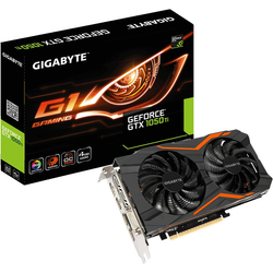 GIGABYTE - GeForce GTX 1050 Ti G1 Gaming - 4 Go