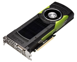 HP NVIDIA Quadro M6000 24 Go - Noir, Vert