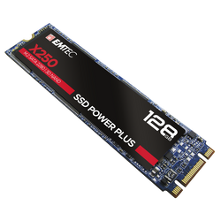 128GB Emtec SSD EMTEC M.2 SATA X250 2,5" (6.3cm) intern
