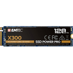 Emtec X300 M.2 SSD Power Pro 128 GB, Disco a stato solido