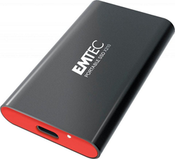 Dysk zewnętrzny Emtec SSD X210 Elite 1 TB Czarno-czerwony