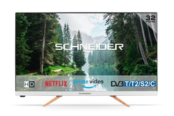 SCHNEIDER SC-32 S1 Fjord LED TV (Flat, 32 Zoll / 80 cm, HD, SMART TV)