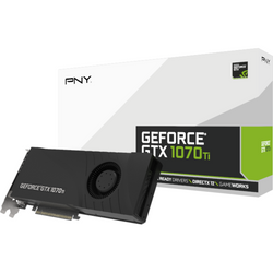 8GB PNY GeForce GTX 1070 Ti Dual Aktiv PCIe 3.0 x16