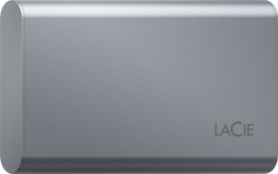 Lacie Portable SSD V2 USB-C Rescue 1TB - Moon Silver