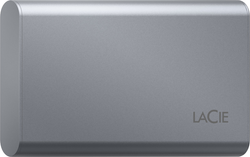 Lacie Portable SSD V2 USB-C Rescue 2TB - Moon Silver