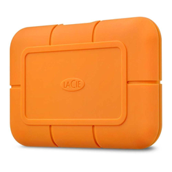 LACIE Rugged SSD, 1 TB, Festplatte, Orange