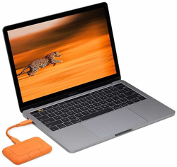 Disque SSD Externe La Cie Rugged 500 Go Orange