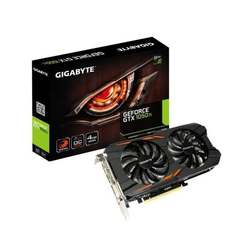 Gigabyte GeForce GTX 1050 Ti Windforce OC - 4 Go