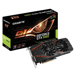 Gigabyte GeForce GTX 1060 G1 Gaming - 6 Go