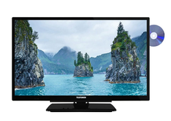 Telefunken LED-Fernseher (24 Zoll, HD-Ready, DVB-T2 HD, DVD) XH24G101D