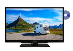Telefunken LED-Fernseher (24 Zoll, HD-Ready, Triple-Tuner, DVD, 12V) XH24G101VD