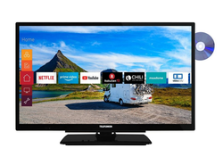 Telefunken LED-Fernseher (24 Zoll, HD ready, SmartTV, DVD, 12V) XH24G501VD