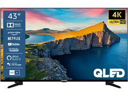 Telefunken QU43K800 108cm 43" 4K QLED Smart TV Fernseher