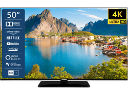 TELEFUNKEN D50U660X5CWI LED TV (Flat, 50 Zoll / 126 cm, UHD 4K, SMART TV)