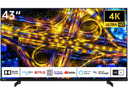 TOSHIBA 43UL4D63DGY LED TV (43 Zoll / 108 cm, UHD 4K)