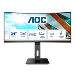AOC 86,0cm (34") CU34P2C 21:09 HDMI+DP+USB-C Curved