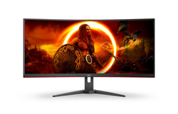 Dis 34 AOC CU34G2XE Gaming VA Black-Red 21:9,1ms,HDMI,DP