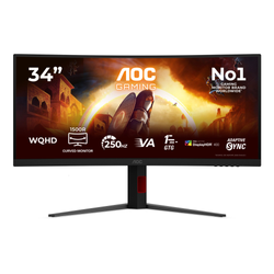 AOC Gaming G4 CU34G4ZCA 34 Zoll UWQHD VA 250Hz Curved Monitor