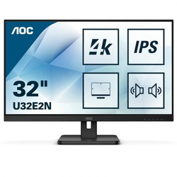 AOC Dis 32 U32E2N 4K 16:9 4ms 2x HDMI DP SP FS Moniteurs PC