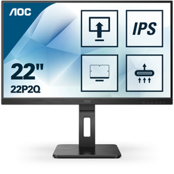 AOC 54,6cm (21,5") 22P2Q 16:09 HDMI/DVI/DP/USB black