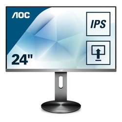 AOC I2490PXQU/BT - 23.8" 1920x1080 16:9 4ms IPS - VGA, HDMI et DP