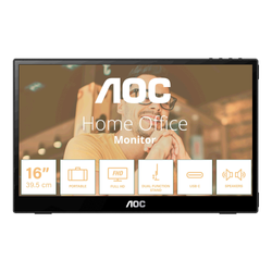 AOC AOC 15.6 L 16T3EA 60Hz IPS Portable monitor