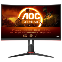 Monitor Curvo AOC Gaming C27G2Z3/BK VA 27" FHD 16:9 280Hz Adaptive-Sync