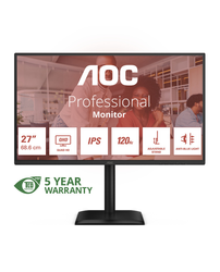 Moniteur AOC Q27E4U 27" QHD 2560x1440 120Hz IPS Anti-lumière Bleue