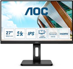 AOC 27" IPS Monitor 3840x2160 60Hz 1x Disp Moniteurs PC