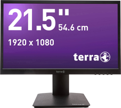 Monitor Led 21.5" Terra Wortmann AG 3030030 Full HD Nero