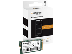 TREKSTOR M.2 SSD MODULE, 128 GB SSD, intern