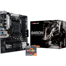 Biostar B450MX + AMD® Ryzen™ 5 2600, Mainboard