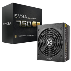 EVGA SuperNOVA 750 G2 power supply unit 750 W 24-pin ATX Zwart