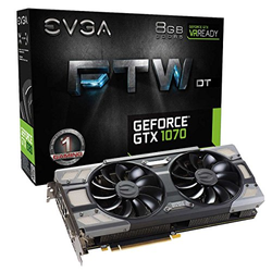 EVGA GTX 1070 FTW DT Gaming ACX 3.0 8GB DDR5 DVI HDMI 3x