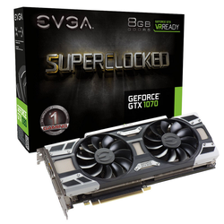 EVGA GeForce® GTX 1070 SC Gaming ACX 3.0 8GB GDDR5