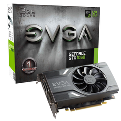 3GB EVGA GeForce GTX 1060 GAMING Aktiv PCIe 3.0 x16
