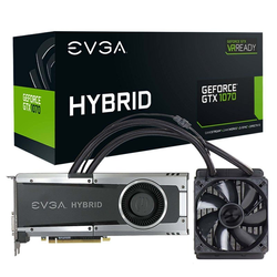 EVGA GeForce GTX 1070 HYBRID GAMING - 8GB GDDR5 RAM