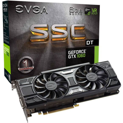 EVGA GeForce GTX 1060 Gaming ACX 3.0, 6144 MB GDDR5