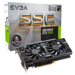 EVGA GeForce GTX1050 SSC Gaming 2 GB Mid Range
