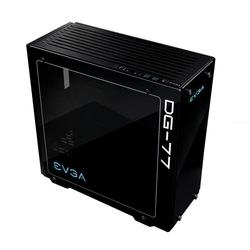 EVGA DG-77 Midi-Tower, Tempered Glass - mattschwarz