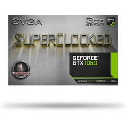 EVGA GeForce GTX 1050 SC GAMING 3 GB OC Mid Range