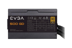 EVGA 100-GD-0500-V2 Netzteil 500 W 24-pin ATX ATX Schwarz
