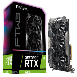 EVGA GeForce RTX 2080 FTW3 Gaming, 8192 MB GDDR6